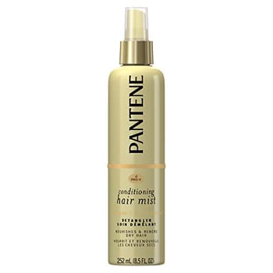 Pantene Pro-V Nutrient Boost Moisture Conditioning Mist Nourishing and Renewing Detangler, 8.5 fl oz