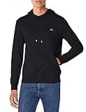 Lacoste Mens Long Sleeve Hooded Jersey Cotton T-Shirt Hoodie T Shirt, Black, X-Large US
