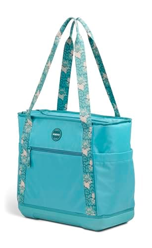 Igloo Tag Along 36-Can Tote Cooler | Insulated Cooler Bag with Sturdy EVA Base | Lagoon Teal