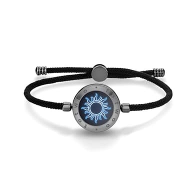 TOTWOO Single Touch Bracelets for Couples, Light up & Vibration for Love Couples | Long Distance Relationship Gifts for Girlfriend, Mother-Daughter, Sisters Bluetooth APP Set Up Pairing Jewelry