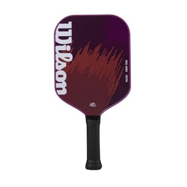 WILSON Fierce Team 13mm Pickleball Paddle - Grip Size 2-4 1/4", Purple