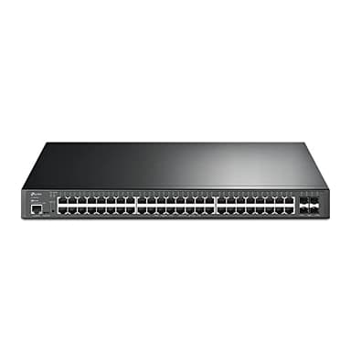 TP-Link Omada SG3452XP | 48 Port Gigabit L2+ Managed PoE Switch | 48 PoE+ Port @500W, 4 x 10G SFP+ Slots | PoE Recovery | Support Omada SDN | IPv6 & Static Routing