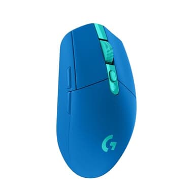 Logitech G305 Lightspeed Wireless Gaming Mouse, Hero Sensor, 12,000 DPI, Lightweight, 6 Programmable Buttons, 250h Battery, On-Board Memory, Compatible with PC, Mac - Blue