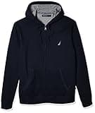 Nautica Men's Anchor Fleece Full-Zip Hoodie True Navy