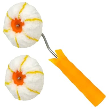 Corner Paint Roller, Drywall Corner Edger Painting Rollers, 3 Pieces Corner Painting Tool for Home Office Wall Painting Decoration