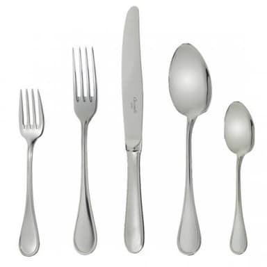 Christofle Albi Acier 5-Piece Stainless Steel Flatware Set #2417185
