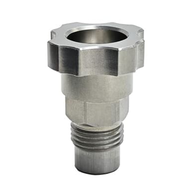 KEHE REFINISH Paint System Spray Gun Cup Adapter(#105/#S9) for Astro,ATD,Matco, SATA, SATAjet,Walcom,Spectrum,Warwick,Connects Numerous Paint Gun to KEHE Paint Spray System (16mm Male,1.5mm Thread)