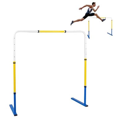 ZSHIGANMA Adjustable Height Hurdles Track and Field,Detachable Agility Speed Jumping Training Equipment for Kids,Youth and Adults,Indoor & Outdoor Use(1 Pack)
