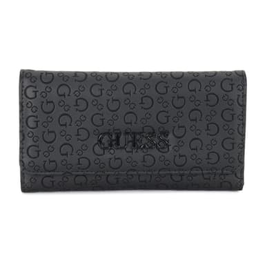 GUESS Factory Bowie Debossed Logo Slim Clutch Wallet