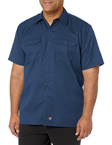 Red Kap mens Utility Uniform Shirt, Navy, Large US