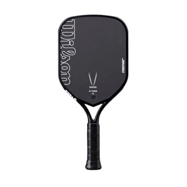 Wilson Vesper SF Power 14 Pickleball Paddle- Black/White, Size 1