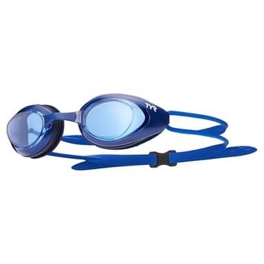 TYR Blackhawk Racing Swim Goggles - Adult Swimming Goggles for Men and Women - Anti-Fog, UVA/UVB Protection, Watertight - Available Mirrored or Non-Mirrored