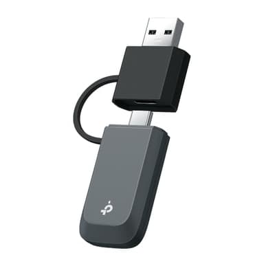 TP-Link BE6500 Tri-Band Wi-Fi 7 USB Wireless USB Adapter - Archer TBE400U | Wi-Fi 7 Technology | Multi-Link Operation | USB-C/USB-A Design | Advanced WPA3 Security| Super Speed USB 3.0