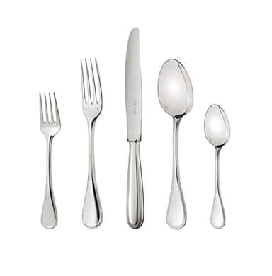 Christofle Perles II 20-Piece Stainless Steel Service for 4 Flatware Set #2405185