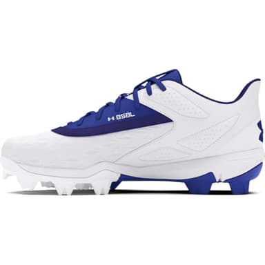 Under Armour Boys' Leadoff Low RM JR 3.0, (400) Royal/White/Royal, 8K, US