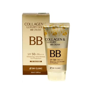 123 UBuy Shop V22 Korea Collagen & Luxury Gold BB Cream SPF50+/PA+++ Say goodbye to blemishes and uneven skin tone - 1.69Oz
