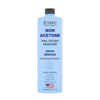 Gentle Touch Non-Acetone Nail Polish Remover | Nourishing Formula | Professional Quality | Rapid Remove | Non-Drying | 8 Fl oz
