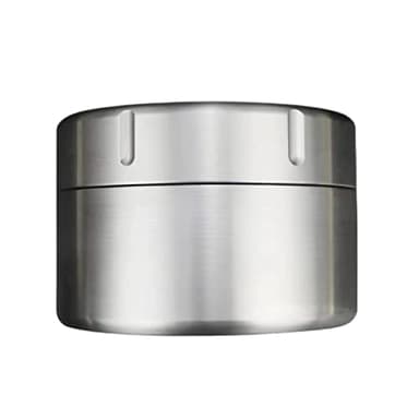 Titanium Pill Container Large, Portable Pill Case Waterproof Heat Resistant, Compact EDC Camping Pill Box, Emergency Pill Carrier, Travel Pill Holder Discreet Daily Medicine Caddy