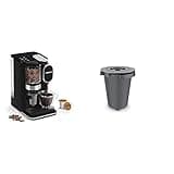 Cuisinart Single Serve Coffee Maker + Reusable Filter Cup, 48 oz Reservoir, Conical Burr Grinder