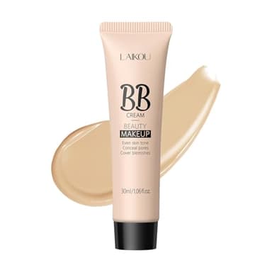 QueenDairy Korean BB Cream & Foundation 2-in-1 - Buildable Coverage Tinted Moisturizer with SPF, for a Natural Matte Finish & All-Day Wear (270 Wheat)