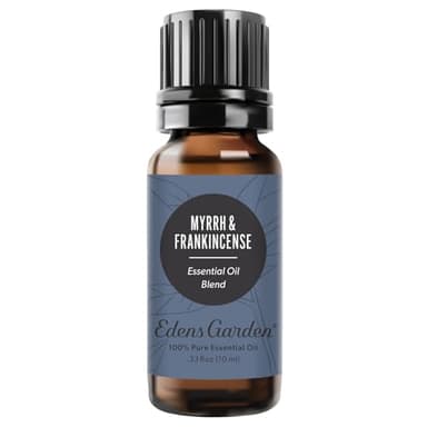 Edens Garden Myrrh & Frankincense Essential Oil Blend- 100% Pure Premium Grade, Undiluted, Natural, Therapeutic, Aromatherapy, The Best for Skin, Face, Kid Safe 10 ml (.33 fl oz)