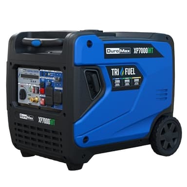 DuroMax XP7000iHT 7,000-Watt Portable Tri Fuel Inverter Generator