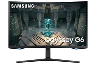 Samsung 27" Odyssey QHD G65B Curved Gaming Monitor, 240Hz, 1ms (GTG), HDR 600, Gaming Hub, 1000R, AMD FreeSync Premium Pro, LS27BG652ENXGO