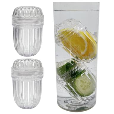 2PCS Fruit Infuser,Tea infuser for Wide Mouth Bottles.,Compatible with Stanley,Hydro Flask, Iron Flask,Takeya, ThermoFlask and Similar