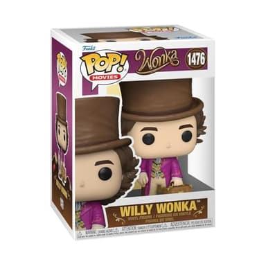Funko POP! Movies: Wonka - Willy Wonka - Collectable Vinyl Figure - Gift Idea - Official Merchandise - for Kids & Adults - Movies Fans - Model Figure for Collectors and Display