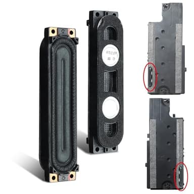 1 Pair TV Replacement Speakers(BN96-25565A/B/C/D/E/F/R/M) Compatible with Samsung F5000 F5100 F5300 F5500 Series 5 and F6100 F6200 F6300 F6400 F6500 F6670 F6800 Series 6 Smart LED TV