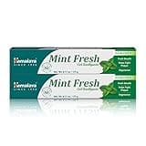 Himalaya Mint Fresh Gel Toothpaste, Fluoride Free to Reduce Plaque & Brighten Teeth, 6.17 oz, 2 Pack