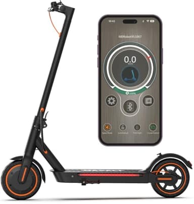 Electric Scooter for Adults, Folding 550W Motor 19 Miles with Side Lights