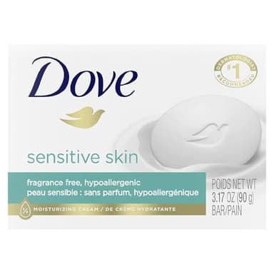 Dove Bar Soap for Sensitive Skin 3.15 oz (Pack of 4)