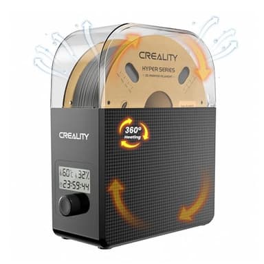 2025 New Creality Official Filament Dryer Box 2.0 with Fans-Christmas Gifts, Upgraded 1KG 3D Printer Material Dehydrator Keep Materials Dry During Printing Storage Drier for PLA PETG ABS TPU Nylon