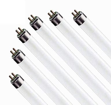 Circle (6 Pack F17T8/841 17W 24 Inch T8 Fluorescent Tube Light Bulb, 4100K Cool White, Medium Bi-Pin (G13) Base, 17 Watt T8 Light Bulbs