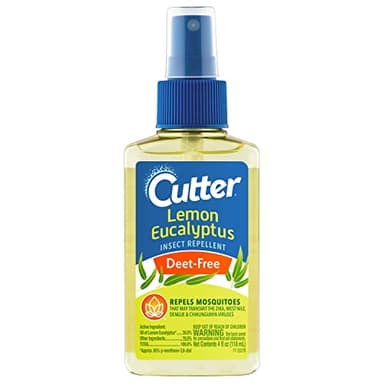Cutter Lemon Eucalyptus Insect Repellent 4 Ounces, DEET-Free Pump Spray