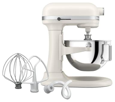 KitchenAid 5.5 Quart Bowl-Lift Stand Mixer with 11 Speeds, KSM55SXXX, Porcelain White