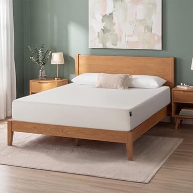 Zinus Green Tea Memory Foam Mattress 12 Inch, Pressure-Relieving Comfort & Full-Body Support, Naturally Fresh, Medium Firm Feel, CertiPUR-US & Oeko-TEX Certified Safe Materials, Queen