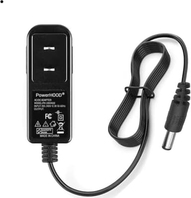 PowerHOOD 12V AC/DC Adapter Compatible with Tenda NOVA MESH WI-FI 6 MX21 Pro AXE5700 Whole Home Mesh Wi-Fi 6E System 12V Power Supply Cord Cable PSU Mains