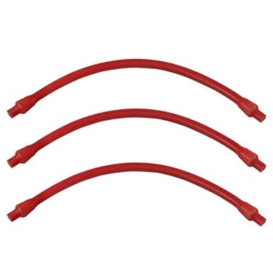 Lifeline unisex adult Lifeline 16" Resistance Cables exercise bands, Red, 60 POUNDS US