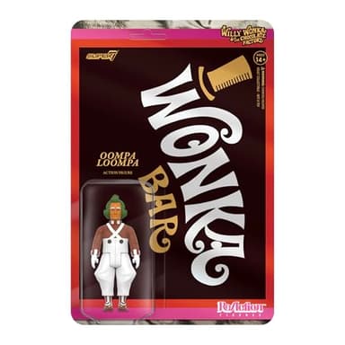 Super7 Willy Wonka and The Chocolate Factory Oompa Loompa - 3.75" Willy Wonka Action Figure Classic Movie Collectibles and Retro Toys