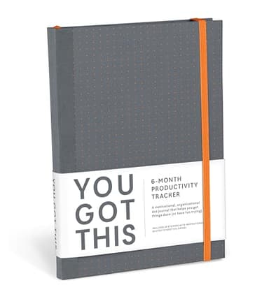 You Got This Journal - A 6-Month Productivity Tracker Dot-Grid Journal (You Got This Productivity Journals)