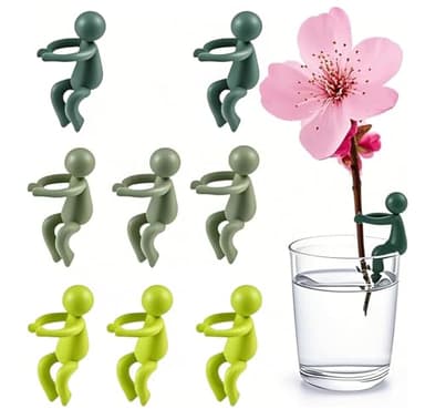 8 Pcs Plant Propagation Buddy - Indoor Plant Support for Supporting Stems, Shoots & Cuttings - Ideal for Plant Propagation Stations & Indoor Gardens - Plant Cutting Holder Interesting Gifts