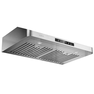 VIKIO HOME Under Cabinet Range Hood 30 Inch, 980CFM Fast Venting Ducted, Kitchen Hood With 3 Speed Gesture Sensing & Touch Control, Stainless Steel Stove Vent Hood With LED Light And 2 Baffle Filters