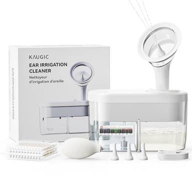KAUGIC Electric Ear Wax Removal Kit for Adults, FSA-HSA-Eligible, Home Use
