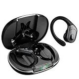 occiam Bluetooth Headphones Wireless Earbuds 90H Playback Sport Ear Buds in Ear Sweatproof Running Earphones with Earhook for Workout Android Cellphone