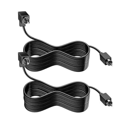 WUKUR 2Pcs Satellite Speaker Cable Compatible with Vizio V51 M51 SB3651 SB36514 SB4051 SB4251, Exact Fit Surround Satellite Replacement Cable Speaker Wire for Vizio Speaker, Length: 24.6Feet/7.5M