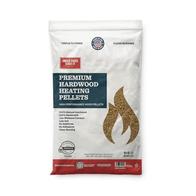 Hardwood Heating Pellets - Pallet,1 Bag