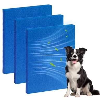 20x30x1 Reusable Air Filter 3 Pack Cut To Fit for Home Furnace AC HVAC Vents, Washable High Air Flow Polyester Fiber Filter Media (20x30x0.7in Actual)
