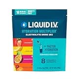 Liquid I.V.® Hydration Multiplier - Variety Pack - Lemon Lime, Passion Fruit, Strawberry, Tropical Punch | Electrolyte Powder Drink Mix | 1 Pack (16 Servings)